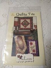 Quiltie Trio Quilt As You Go #GE-202 G.E. Quilt Designs Runners Medallion 16"