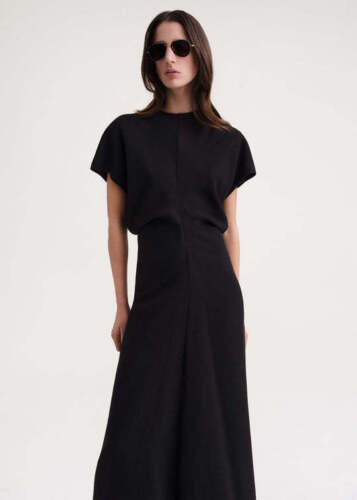 Damen Kurzarm Slouch Taille Maxikleid Blumendruck Mode Sommer Kleider - Bild 4 von 26