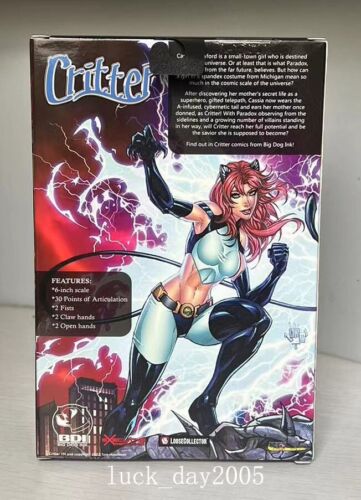Executive Replicas TBLeague Female Body CRITTER CAT GIRL 1/12 6" ACTION FIGURE - Picture 2 of 6