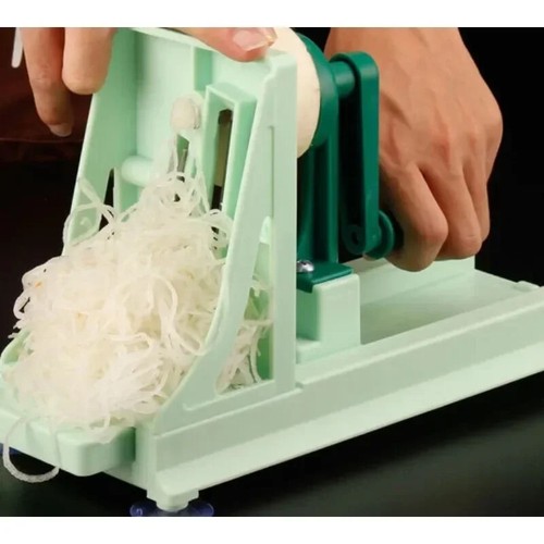 Manual Vegetable Cutter Spiral Vegetable Radish Kitchen Shredder Vegetables - Picture 8 of 9