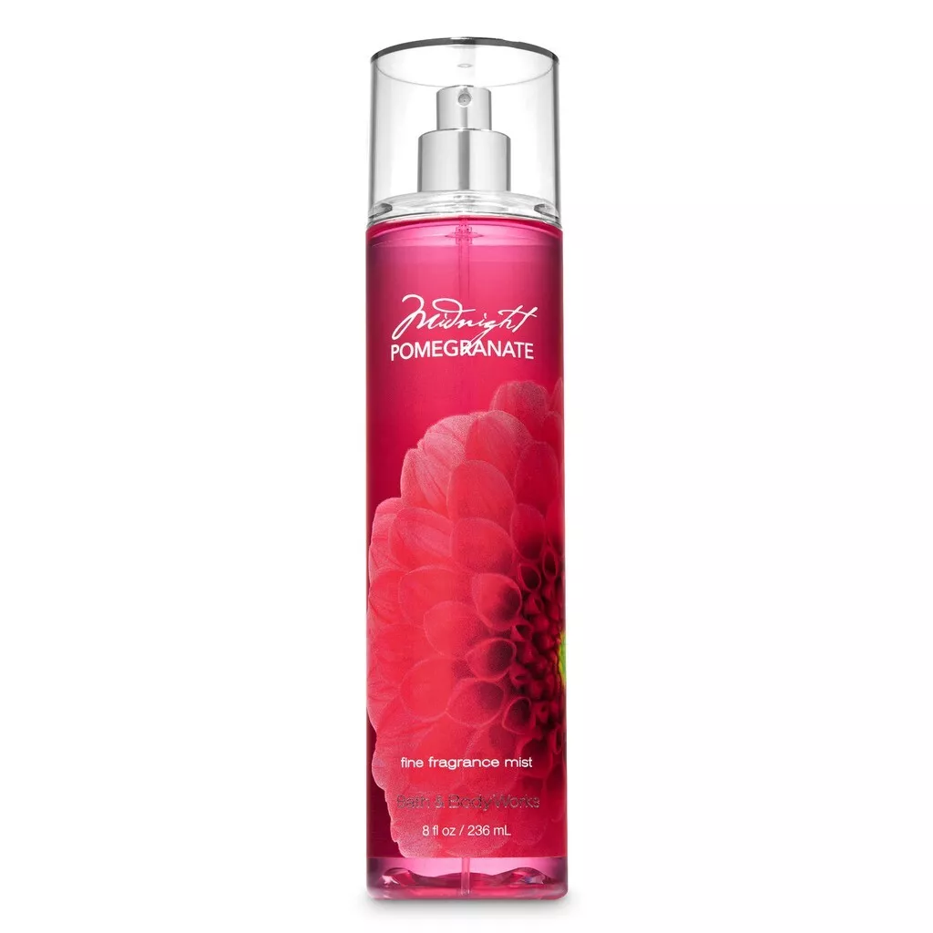 Bath Body Works MIDNIGHT POMEGRANATE Fragrance Body Mist 8fl oz