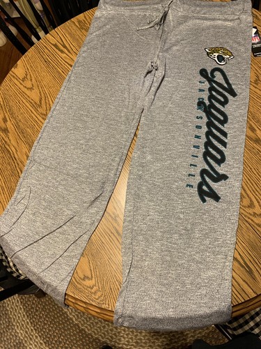 Jacksonville Jaguars NFL Women's Layover Lounge Pants, Size Small - New With Tag - Foto 2 di 9