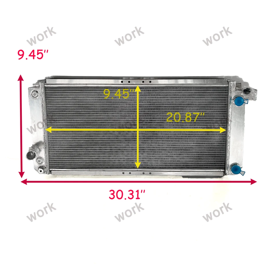 Radiador para Cadillac Eldorado 1993-2002/94-99 Deville 93-97 Sevilla 1993 Allant Foto 2 de 4