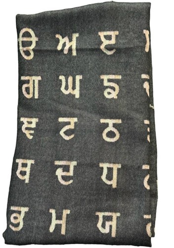 Chal de mapa de Punjab Gurmukhi establo indio Lohi Kurta pijama chal alfabeto punjabi - Imagen 24 de 35