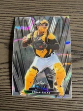 2024 Leaf Metal #20 Ethan Salas Silver Lava 12/20 Padres