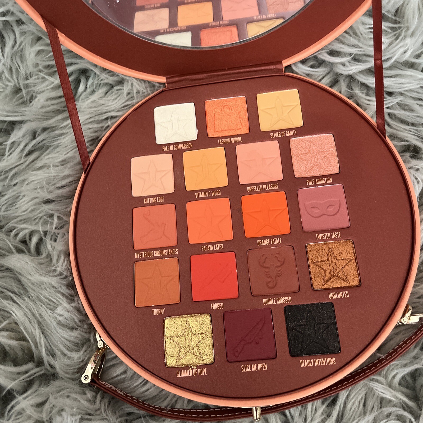 JEFFREE STAR ~ PRICKED ARTISTRY PALETTE ~ FULL SIZED NEW In Box - Picture 4 of 4