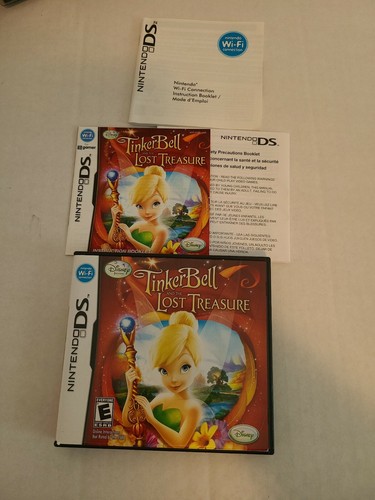 Disney Fairies Tinker Bell and the Lost Treasure Complete Nintendo DS (2009) - Picture 3 of 6