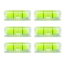 6Pcs Small Bubble Level Mini Square Bubble Spirit Levels Leveling Tools New