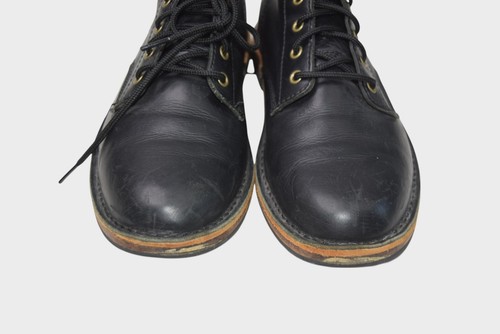 Danner Boots Mens 10 Jack II Black Leather Mid Top Ankle Lace Up Desert Dress - Picture 7 of 9