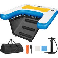 Inflatable Pup Plank Dog Boat Ramp Floating Ramp Ladder for PetsUp to 255 Pound