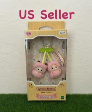 Sylvanian Families Cherry Twin Cutie Cherries Keychain LIMITED Calico Critters