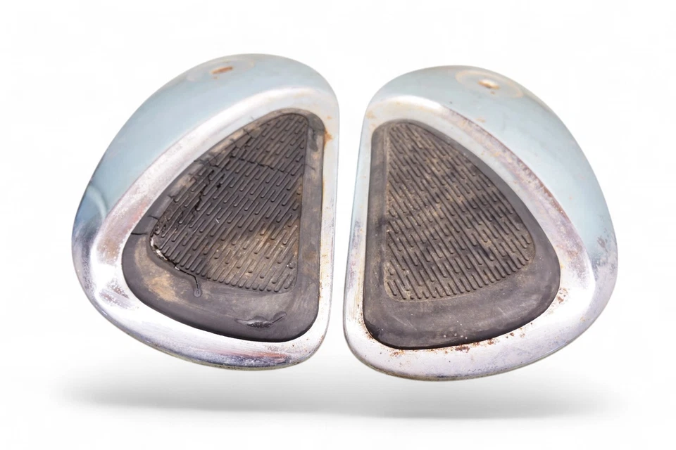 Honda CB77 Superhawk Super Hawk 305 CB 77 Left Right Tank Side Panel *2791A - Image 4 of 4