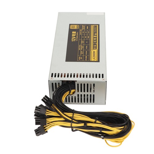 2000W Mining Power Supply Modular Mining PC Power PSU Supports 8 GPU Rig For ETH - Picture 11 of 12