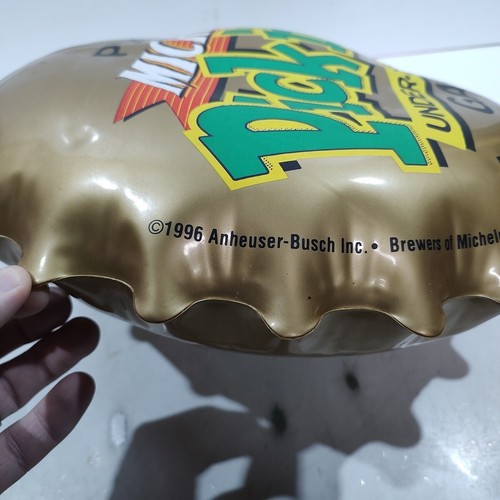 VTG Beer Advertising Display Michelob Inflatable Bottle Cap 1996 15" Golf Game  - Picture 3 of 8