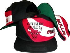 Vintage NBA Chicago Bulls 1990s Snap J Snapback Hat/Cap - NWT