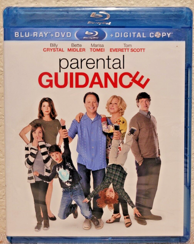 Parental Guidance (Blu-Ray/DVD, 2012) Billy Crystal - Brand New, Sealed