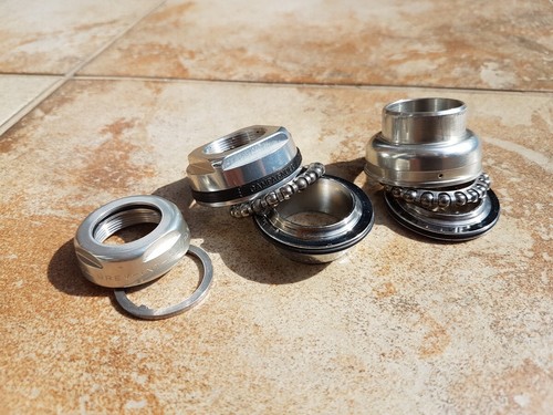 vintage Campagnolo 1" aluminium headset, British thread, Eroica, VGC !!!