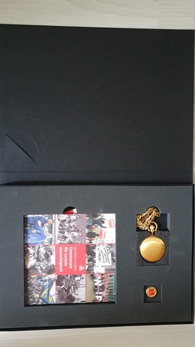 Lacher Quarz Taschenuhr mit Sprungdeckel