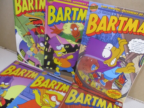 Bartman 1-6 COMPLETE! Bongo Comics! The Simpsons! b4283 - Picture 3 of 3