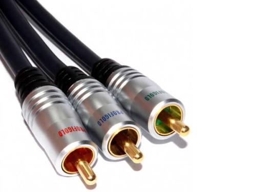 5M HIGH DEFINITION COMPONENT VIDEO RGB CABLE 3x RCA-RCA INTERCONNECT OFC TV LEAD - Picture 3 of 6