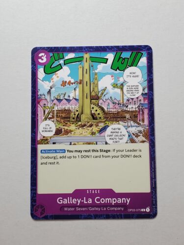 One Piece Card Game Galley-La Company Pillars Of Strength OP03-075 English