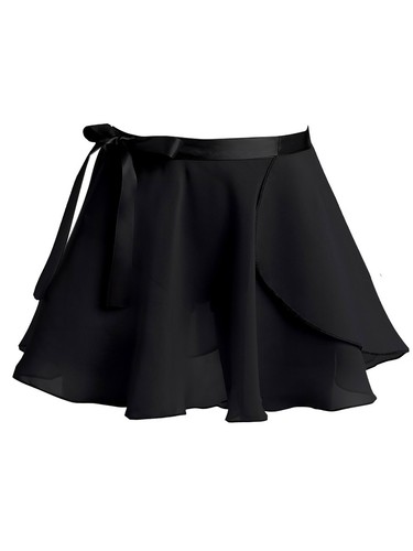 Girls Classic Long Sleeve Gymnastics Dance Leotard with Chiffon Tied Skirt - Bild 19 von 87