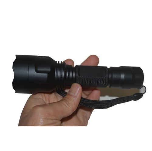 Linterna táctica LED Skysted C8 monomodo 2000 lúmenes + batería + cargador - Imagen 14 de 17