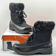 JBU Colorado by Jambu Women’s Fur Lined Black Winter Boots - Size 8 M NEW