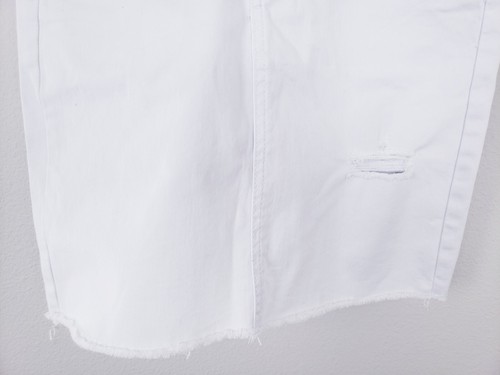 Joes Jeans Skirt 14 White Denim Markie Mid Rise Mini Girl NEW CLEARANCE SALE - Picture 3 of 5
