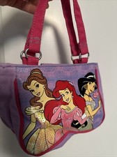 disney princess Childs Purse; Three Princess With Sequins see Pictures 