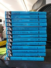 Franklin W. Dixon, The Hardy Boys, 13 Books #1-6, #31, #36-41, Grosset & Dunlap