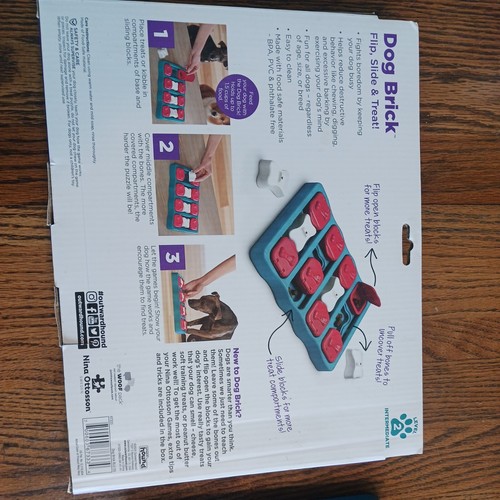 Outward Bound Dog Brick Flip, Slide & Treat - Picture 2 of 4