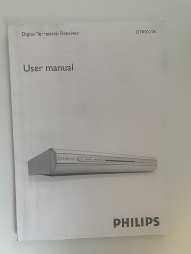 Digital Terrestrial Receiver DTR500/05 User Manual  - Zdjęcie 3 z 4