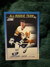 1991-92 Score NHL Hockey Card #381 Jaromir Jagr All-Rookie Team