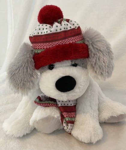 Hugfun International Christmas Soft Plush Dog Hat And Scarf Adorable 13” - Picture 3 of 8