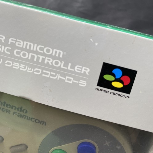 Club Nintendo Wii Classic Super Famicom Controller Pad SNES US Seller Boxed - Picture 4 of 11
