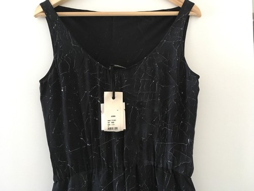 cocktail di seta etichetta da 2nuovo con Vestito Drykorntaglia 8n0vmNw