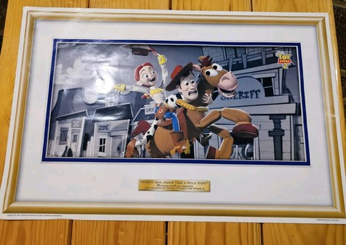 Jessie and Woody Toy Story poster, Disney, 1996-sponsored by McDonalds - Picture 1 of 5