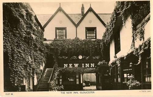 GLOUCESTER(Gloucestershire): The New Inn RP-TUCK - Afbeelding 1 van 1