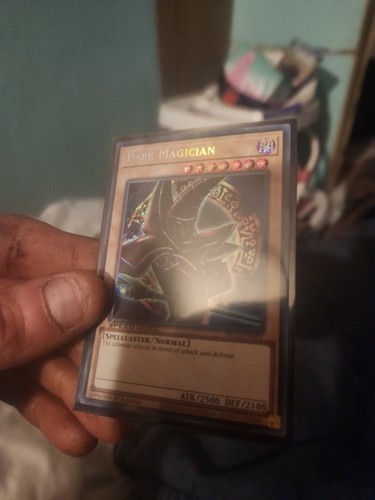 YUGIOH DARK MAGICIAN SECRET RARE SBC1-ENG01 SPEED DUEL - Picture 2 of 6