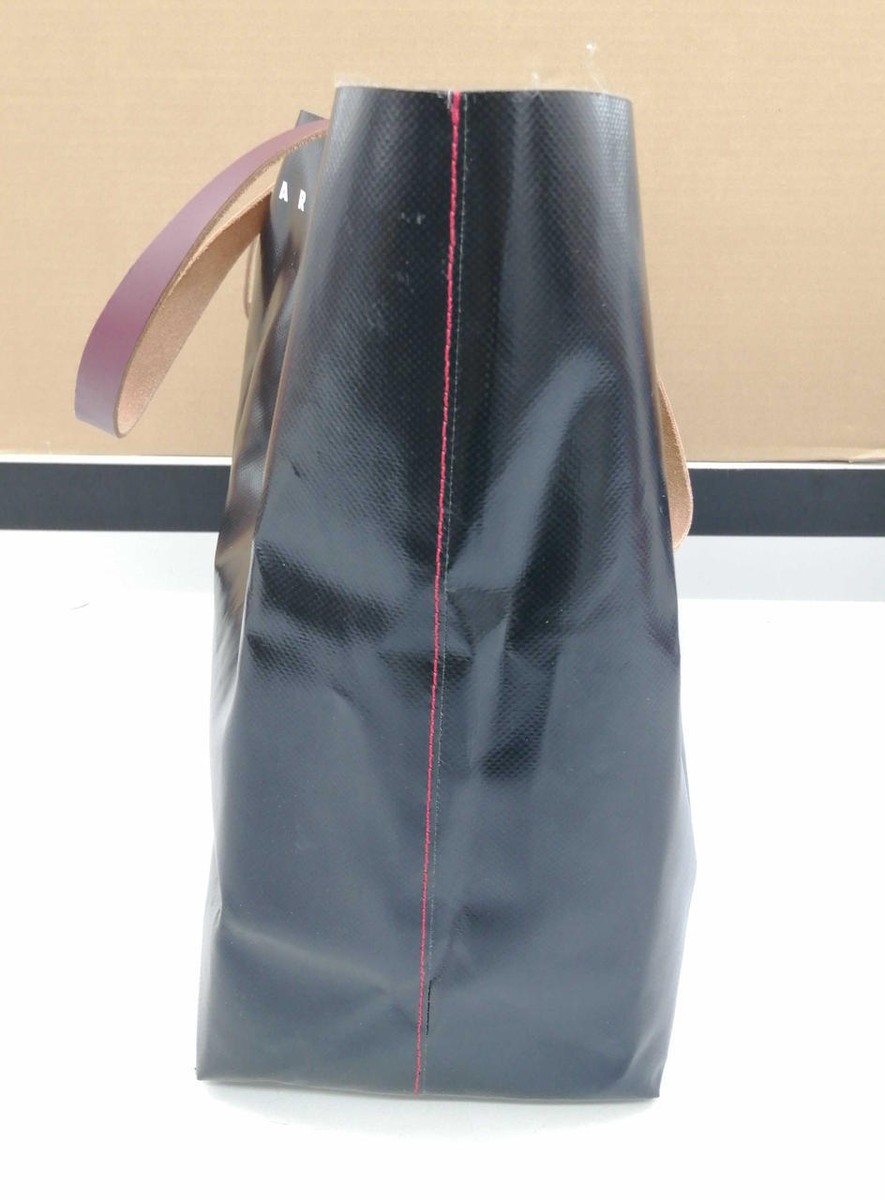 トートバッグ MARNI Woman Tote bags Black BMMP0154U0P8185 00N99 ブラック レザー製 Trunkaroo トートバッグ | Marni