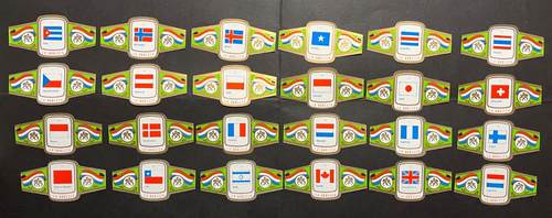 la nobleza green labels series 24 band cigar cigars flag flags countries #3830 - 第 1/6 張圖片