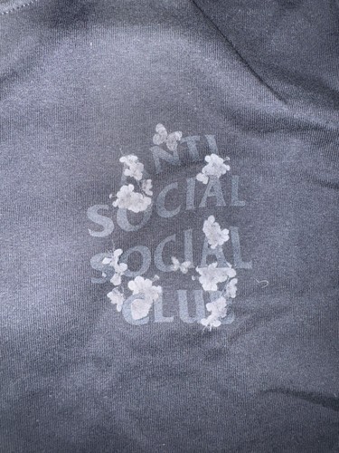 Antisocial Social Club Black Long Sleeve Shirt Size Large NEW - Picture 3 of 4