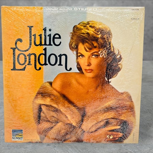 JULIE LONDON Self Titled LIBERTY SUS 5104 NM Vinyl 1966 Cheesecake Shrink - Picture 2 of 9