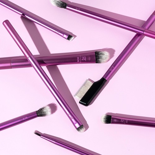 Real Techniques Everyday Eye Essentials Make-up Pinsel Set Pinsel Liner Lidschatten - Bild 7 von 11