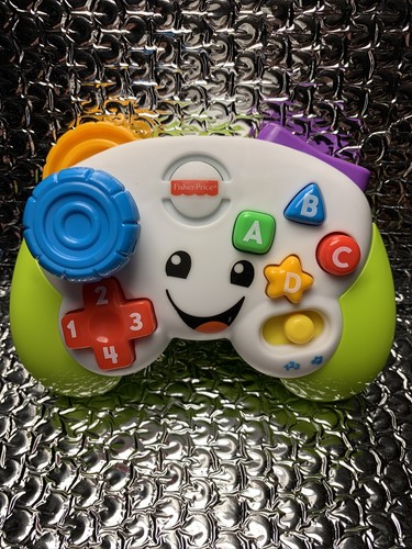 Fisher Price Video Game Controller Lights Sounds Music Toy Laugh And Learn