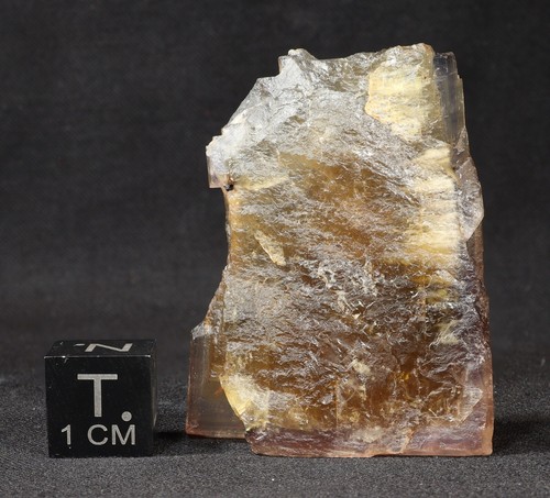 4 CM YELLOW AND BLUE FLUORITE AVEYRON, FRANCE - 29 GRAMS - Picture 9 of 13