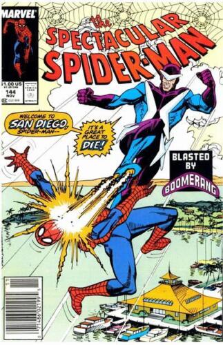 Spectacular Spider-Man (1976) # 144 Newsstand (7.0-FVF) Sal Buscema, Boomeran... - Bild 1 von 1