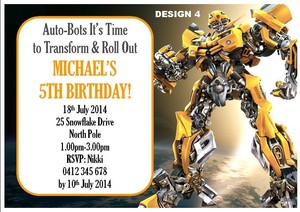 Transformers Birthday Invites photograph about Transformer Birthday Invitations Printable Free titled Transformers Birthday Invites
