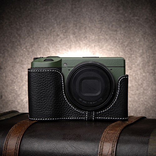 Suitable For Ricoh GR3/GR3X Genuine Leather Camera Half Case Bag Covers Handmade - Picture 11 of 40